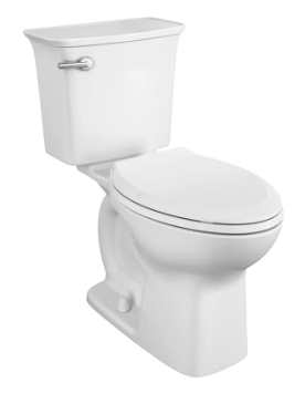 American Standard Cadet Millennium 4.8L Single Flush Right Height Elongated 2-Piece Toilet in White