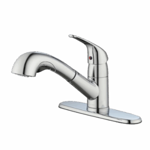 Glacier Bay Demont Single Handle Pullout Kitchen Faucet