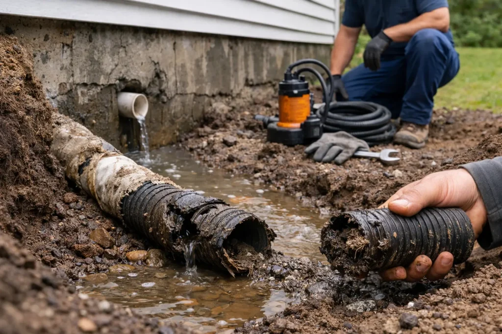 7 Clear Signs a Perimeter Drain Needs Repair