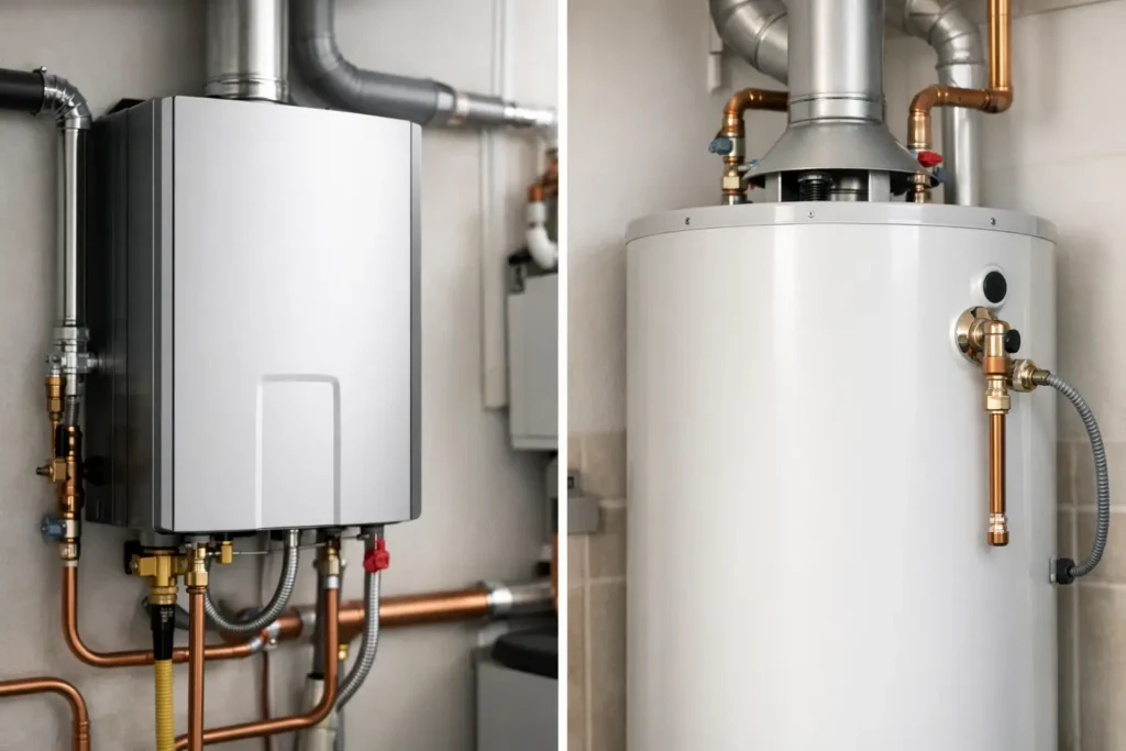 Tankless Versus Tank Water Heater: Which is better for your home?