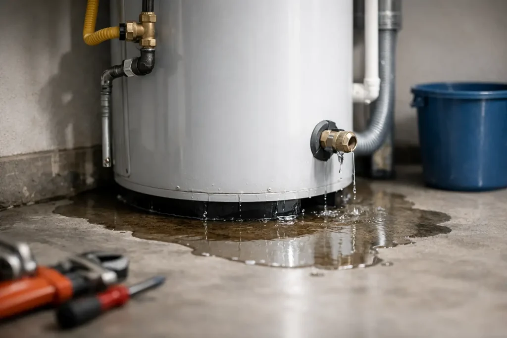 Water Heater Leaking From Bottom? What to Do