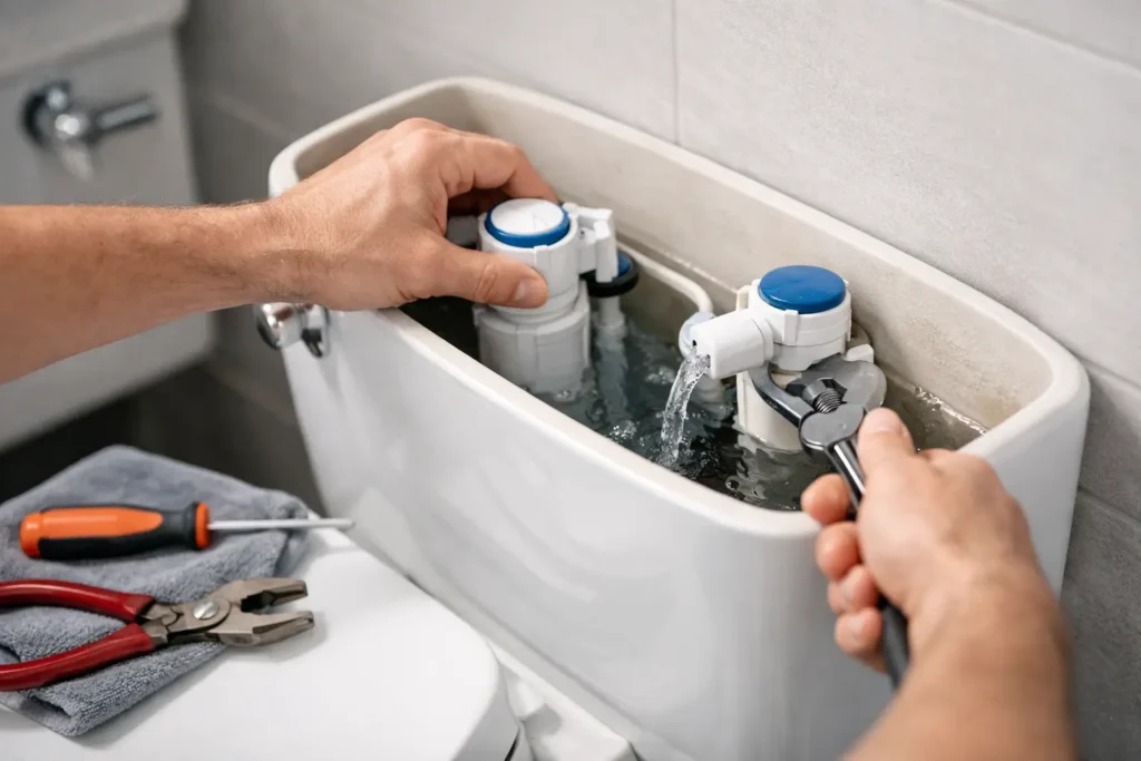 How to Stop Toilet From Running Continuously